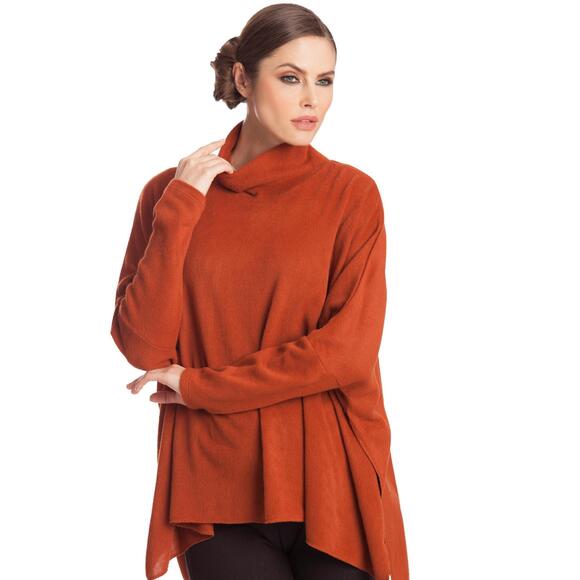 ANGEL Sweaters - NEW ANGEL cowl neck oversized sweater in rust